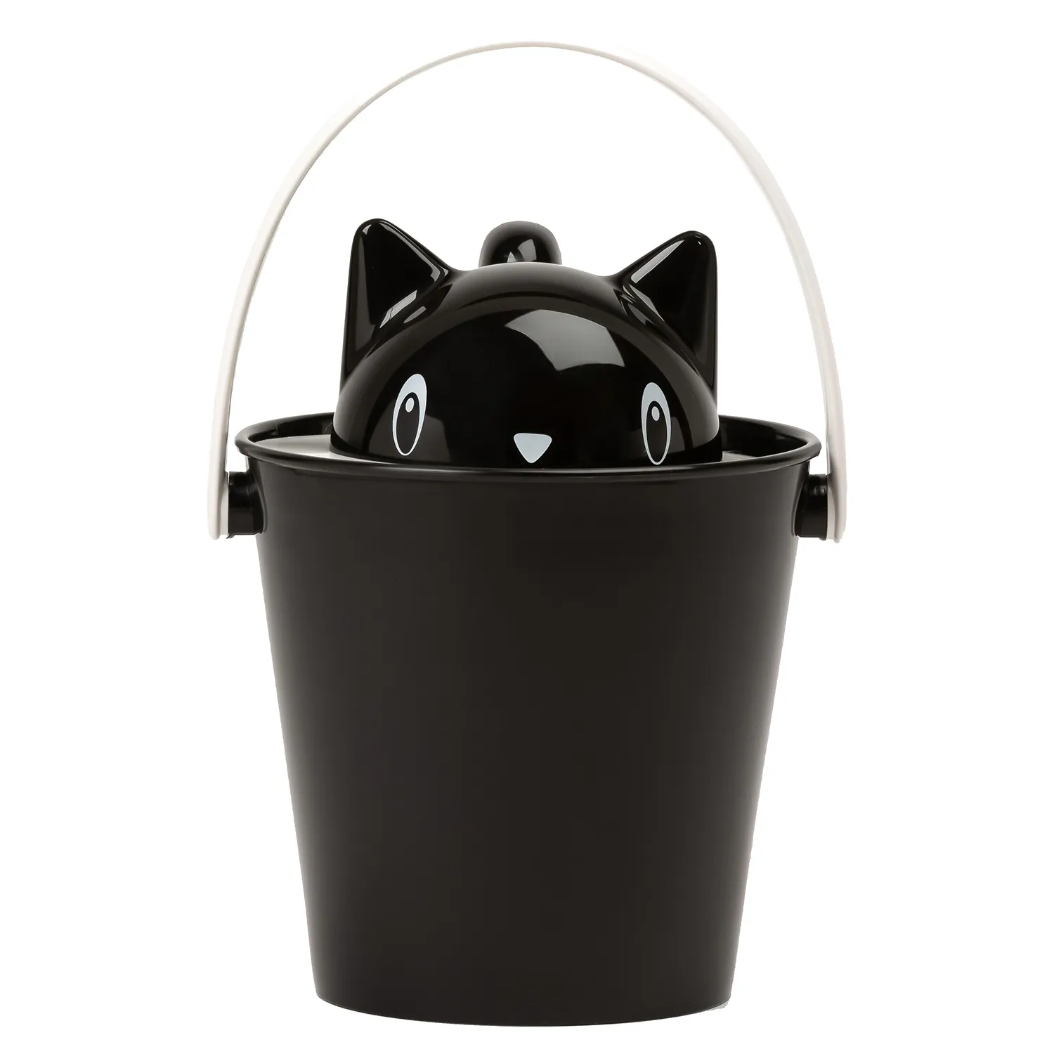United Pets ведро для сухого корма "Cat-Crick" 7,5 л, черное, для кошек