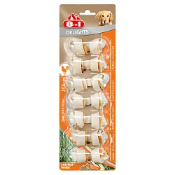 8in1 DELIGHTS XS косточки для мелких собак 7,5 см 7 шт