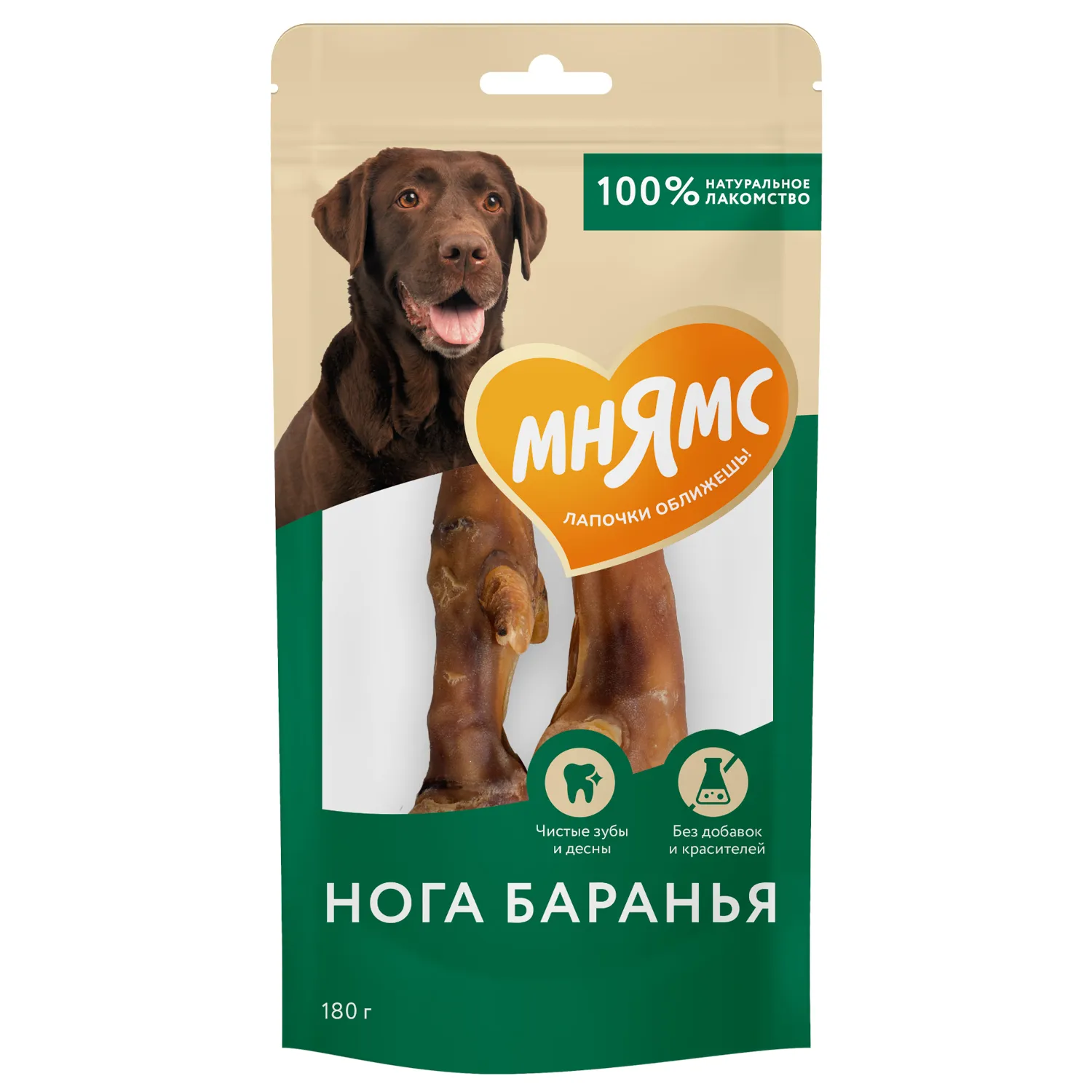 Лакомство Мнямс На каждый день для собак Нога баранья 180 г