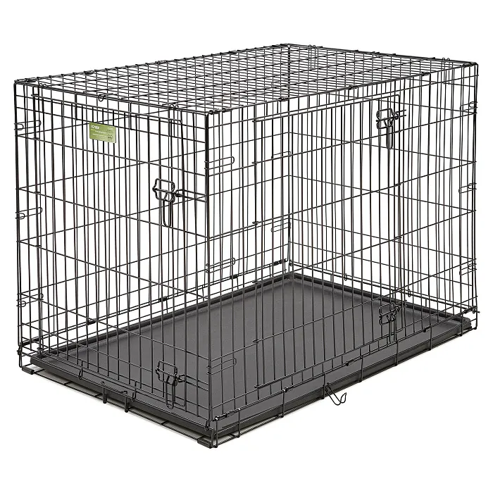 Клетка MidWest iCrate для собак 109х74х78h см, 2 двери, черная