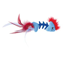 Petstages игрушка для кошек Play "Fish Bone" голубая