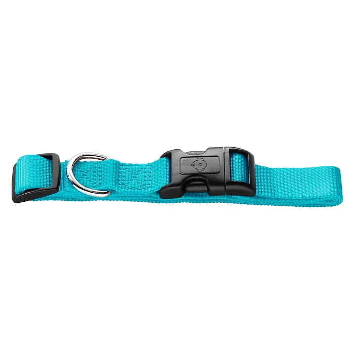 Hunter Smart ошейник для собак Ecco XS (22-34 см) нейлон бирюзовый СКИДКА 50%