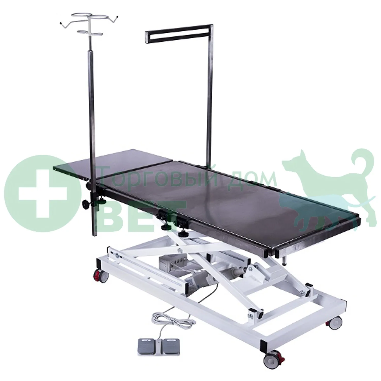 ТД ВЕТ Стол ветеринарный офтальмологический VETBOT-96, 1730х700х(280- 1050)h (каркас серый, пульт ручной)