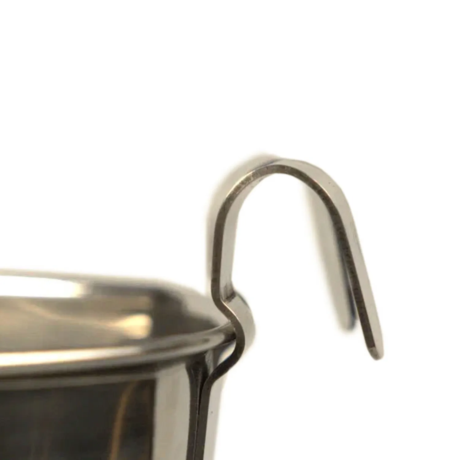 Ведро Mr.Kranch из нержавеющей стали с креплением для клеток и вольеров 3600 мл