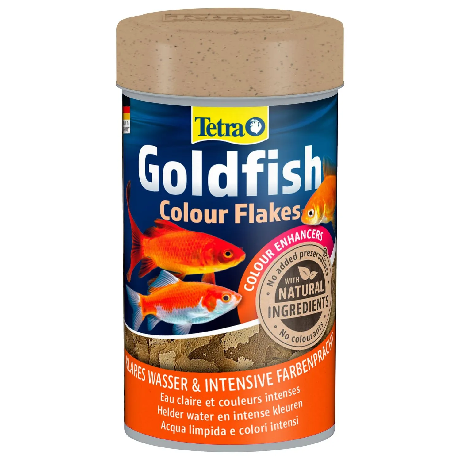 TetraGoldfish Colour корм в хлопьях для улучшения окраса золотых рыб 100 мл